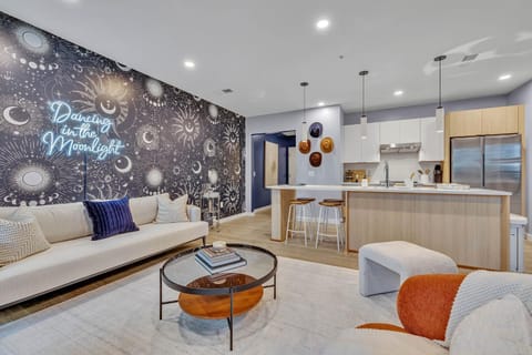 Dancing In The Moonlight in Downtown Nashville by Nautical Properties House in The Gulch