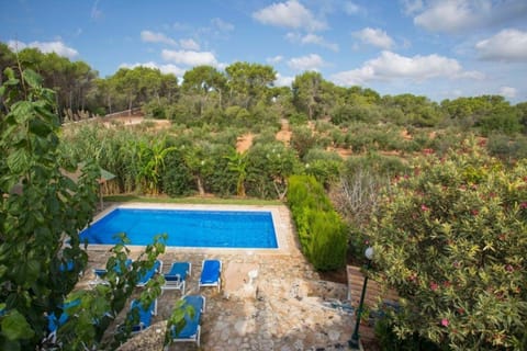 Ferienhaus in Ses Palmeres mit Privatem Pool House in Migjorn