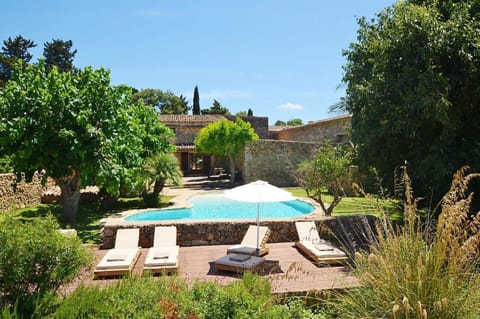 Ferienhaus in Sa Pobla mit Privatem Pool House in Pla de Mallorca