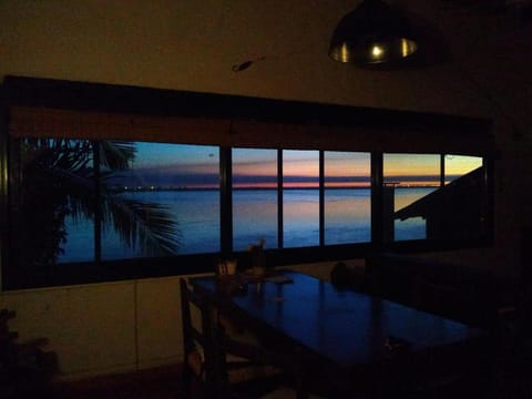 Natural landscape, Dining area, River view, Sunrise