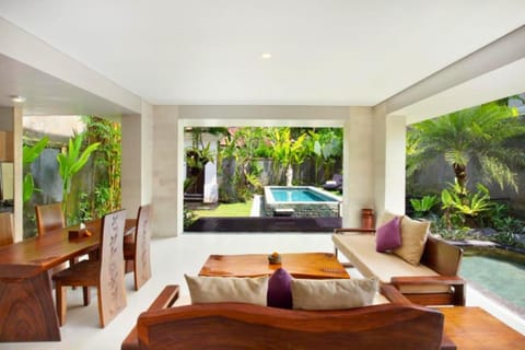 Seating area, Pool view, Swimming pool