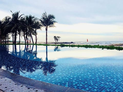 Nearby landmark, Natural landscape, Pool view, Sea view, Swimming pool