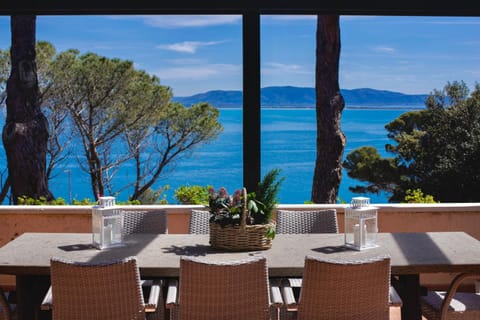 Patio, Natural landscape, Balcony/Terrace, Sea view