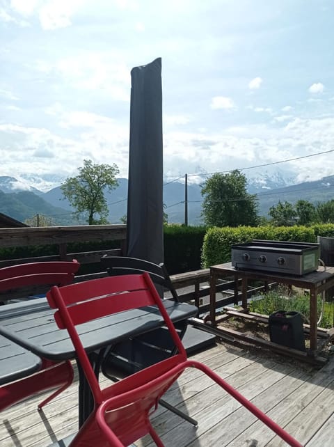 Natural landscape, Balcony/Terrace, Mountain view