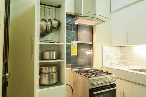 Kitchen or kitchenette, kitchen