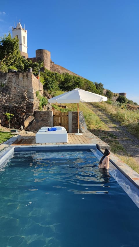 Natural landscape, Mountain view, Pool view, Swimming pool