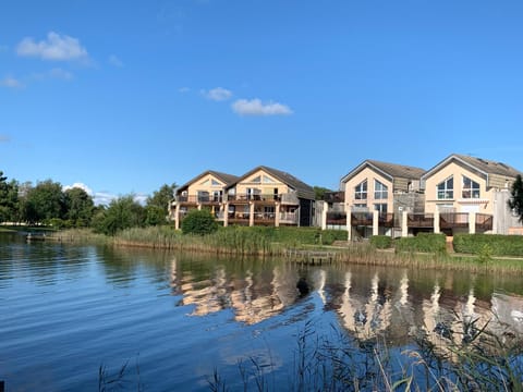 Property building, Garden, Lake view