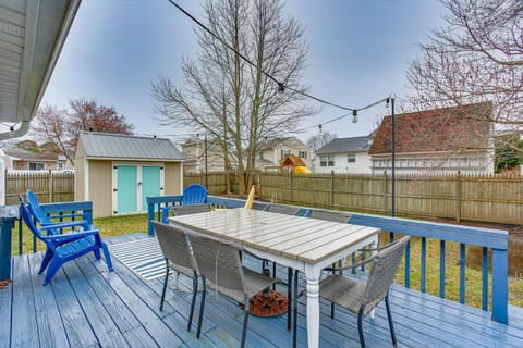 Cape May Home with Deck about 2 Mi to Beach! House in Lower Township