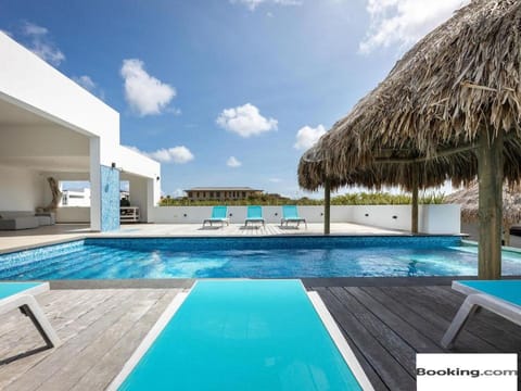 Villa met zeezicht & infinitypool Jan Thiel Curacao Villa in Jan Thiel