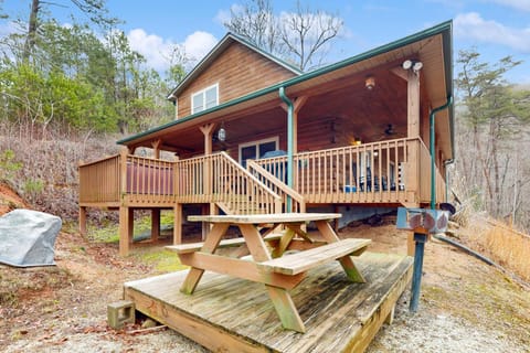 Mountain Aire Cabin House in Swain County