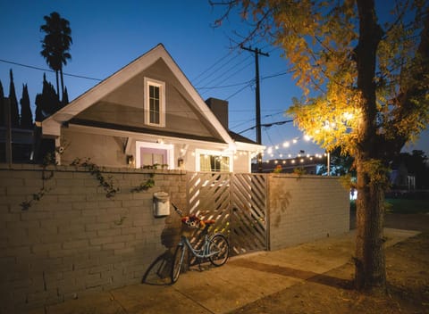 Property building, Night, Street view