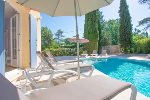 Moun Pantaï, Piscine chauffée, climatisée, 10per Villa in Fayence