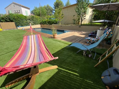 Garden, Garden view, Pool view, Swimming pool, sunbed