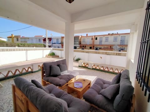 Patio, Day, Balcony/Terrace, Balcony/Terrace, Living room