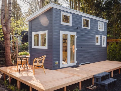 vakantiehuisje Tiny house met sauna in de bossen van de Veluwe House in Putten