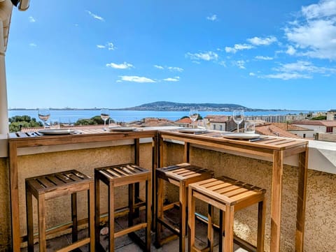 Balcony/Terrace, Dining area, Sea view