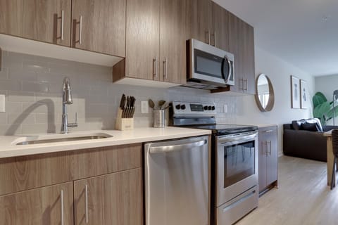 Kitchen or kitchenette, kitchen