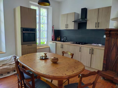 Kitchen or kitchenette, Dining area