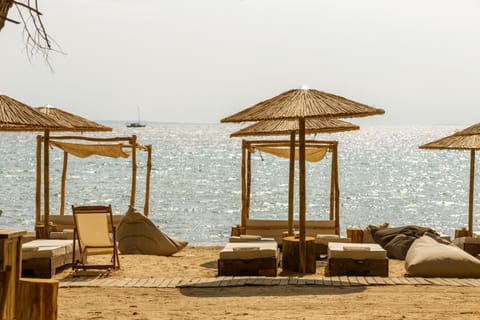 Day, Natural landscape, Beach, Sea view, sunbed