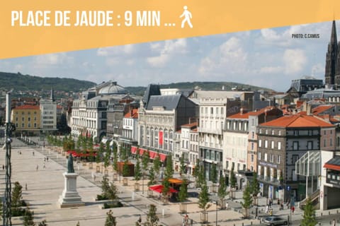 Amadéo vue panoramique cathédrale Apartment in Clermont-Ferrand