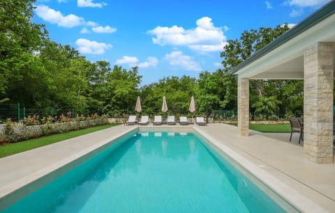 Spring, Day, Garden, Garden view, Pool view, Swimming pool, sunbed