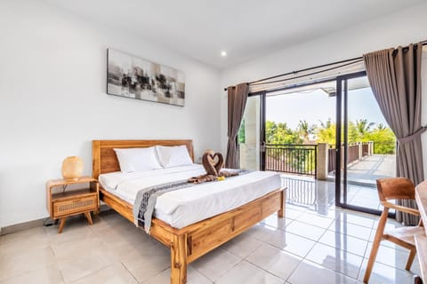 Bed, View (from property/room), Balcony/Terrace, Living room, Photo of the whole room, Seating area, Bedroom