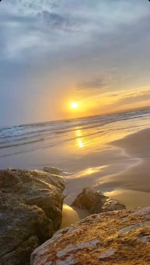 Nearby landmark, Natural landscape, Beach, Sea view, Sunset