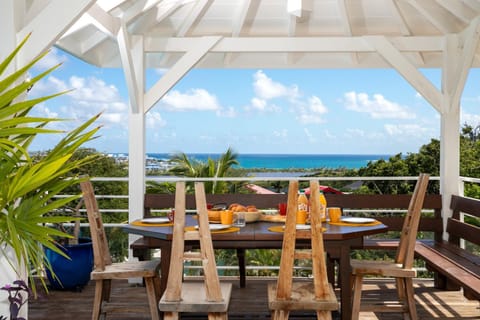 Patio, Day, View (from property/room), Balcony/Terrace, Dining area, Sea view