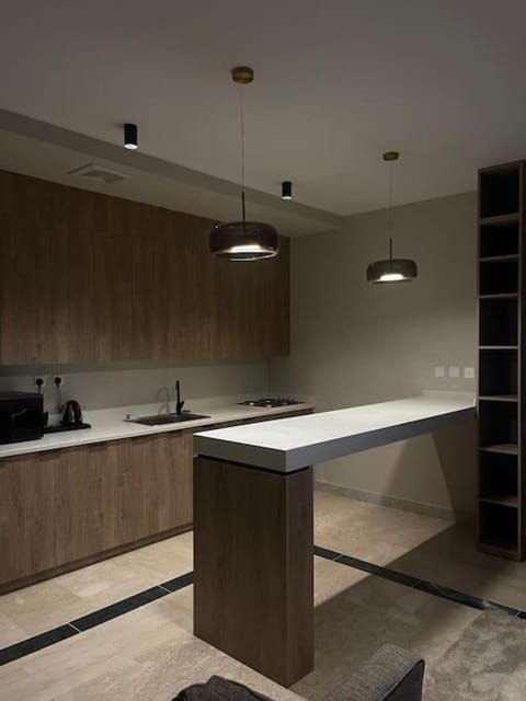 Kitchen or kitchenette, Lounge or bar, minibar