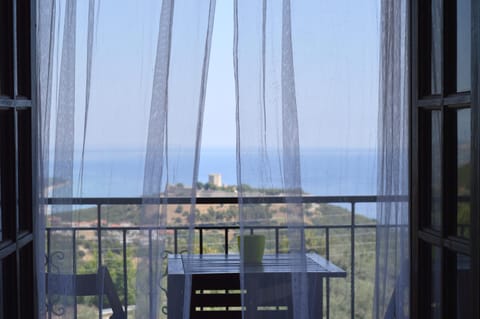 Natural landscape, View (from property/room), Balcony/Terrace, Sea view