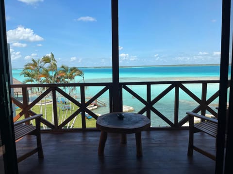 Blue Caribe Bacalar Front Lagoon Hotel in Bacalar