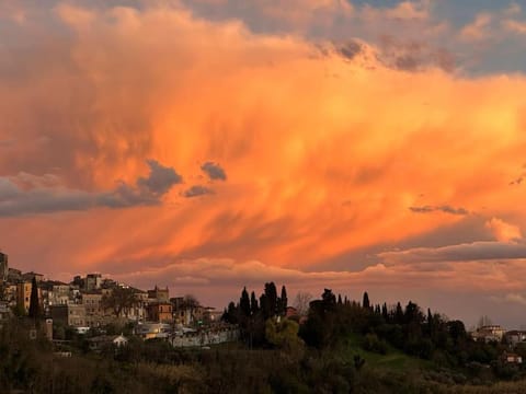 Natural landscape, City view, Sunset