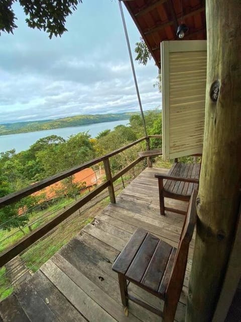 Rancho Divino Espírito Santo- Beira Lago Corumbá IV House in State of Goiás