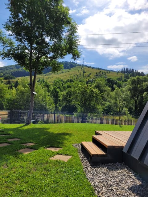 Natural landscape, Garden, Mountain view