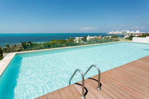 Pool view, Sea view, Swimming pool