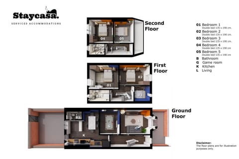 Modern & Spacious 5-bedroom House With Game Room House in Manchester