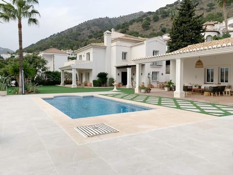 Property building, Natural landscape, Pool view