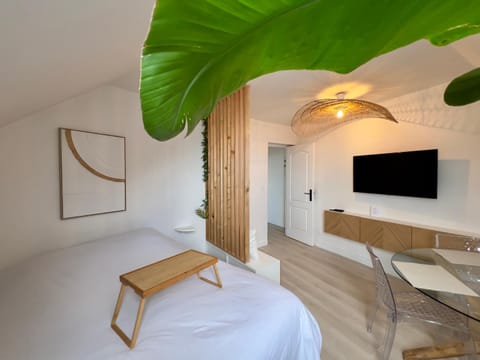 Communal lounge/ TV room, TV and multimedia, Photo of the whole room, Bedroom