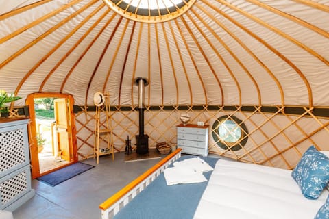 Orchard Yurt Allerford Apartment in West Somerset District