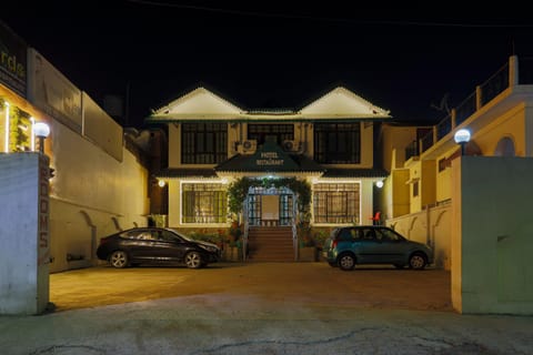 Property building, Night, Parking