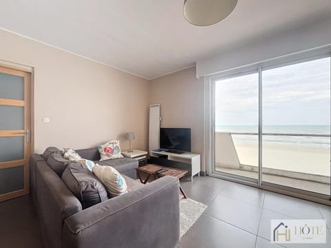 Vue Mer 3 Ch: Balcon, Bray-Dunes Apartment in Bray-Dunes