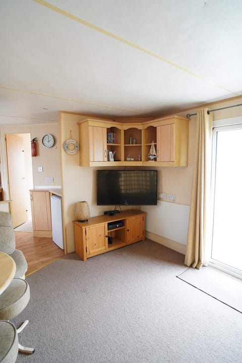 pets go free family 3 Bed Caravan with Decking Chalet in Heacham