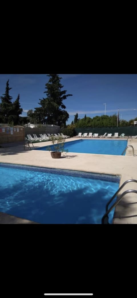 Pool view, sunbed