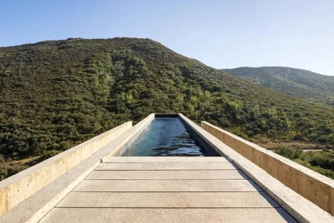 Natural landscape, Mountain view, Pool view, Swimming pool