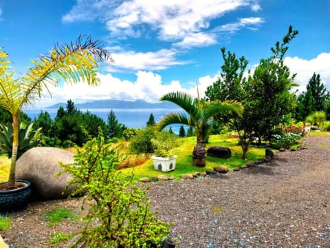 Natural landscape, Garden, Sea view