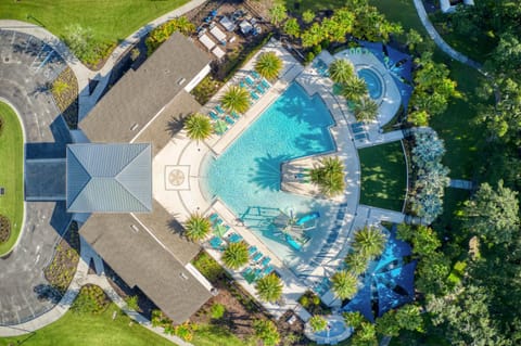 Bird's eye view, Pool view, Swimming pool