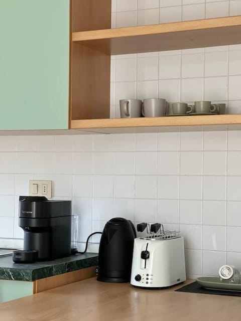 Coffee/tea facilities, Kitchen or kitchenette, toaster