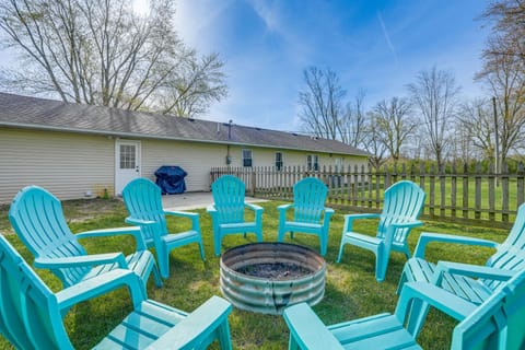 Benton Harbor Home with Fire Pit - 2 Mi to Beach! House in Lake Michigan Beach