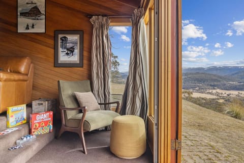 Natural landscape, View (from property/room), Living room, Seating area, Mountain view