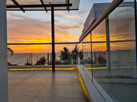 Natural landscape, View (from property/room), Balcony/Terrace, Sea view